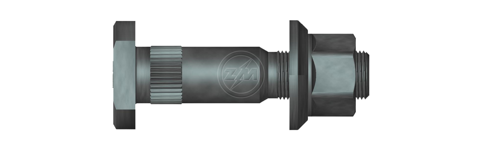 ZM 40.020.49 - Conjunto Parafuso de Roda - TRA ZM 4002049