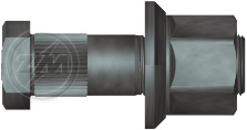 ZM 40.022.41 - Conjunto Parafuso de Roda - DIA ZM 4002241
