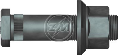 ZM 40.022.90 - Conjunto Parafuso de Roda - DIA ZM 4002290