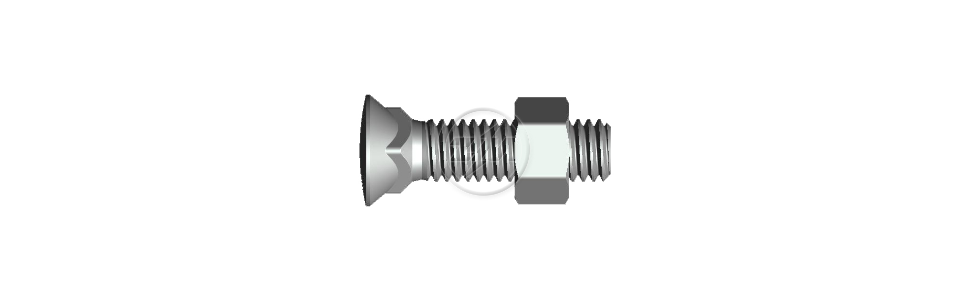 ZM 40.120.64 - Conjunto Parafuso para Arado - A3 ZM 4012064
