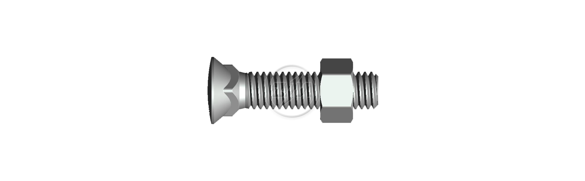 ZM 40.120.65 - Conjunto Parafuso para Arado - A3 ZM 4012065