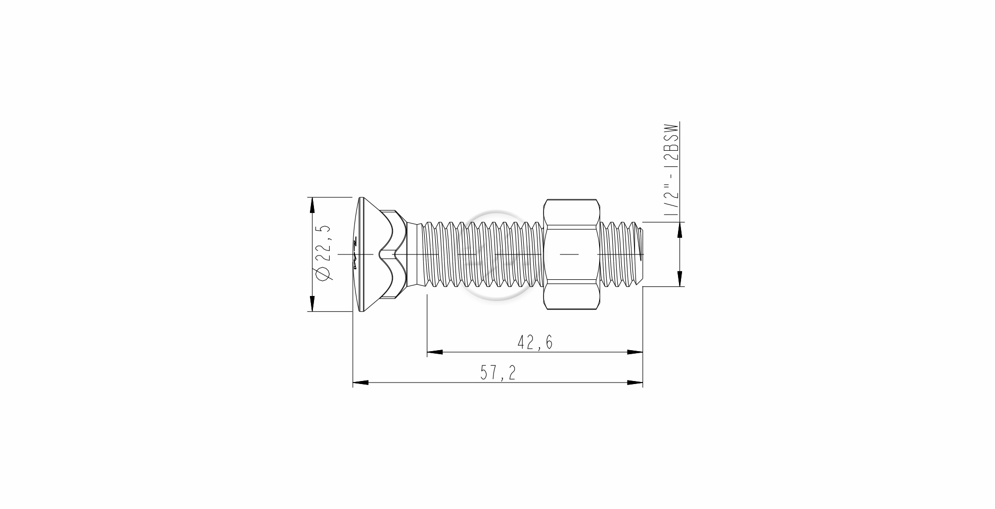 ZM 40.120.65 - Conjunto Parafuso para Arado - A3