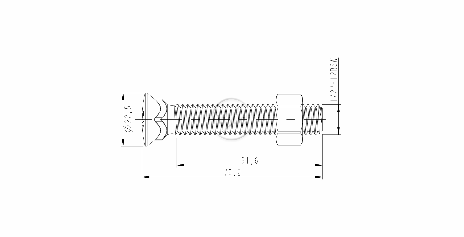 ZM 40.120.68 - Conjunto Parafuso para Arado - A3