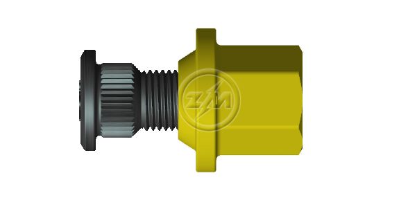 ZM 40.212.62 - Conjunto Parafuso de Roda - TRA ZM 4021262