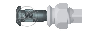 ZM 40.304.01 - Conjunto Parafuso de Roda - TRA ZM 4030401