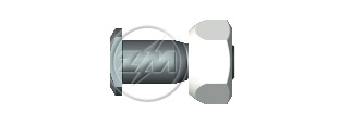 ZM 40.304.12 - Conjunto Parafuso de Roda - DIA ZM 4030412