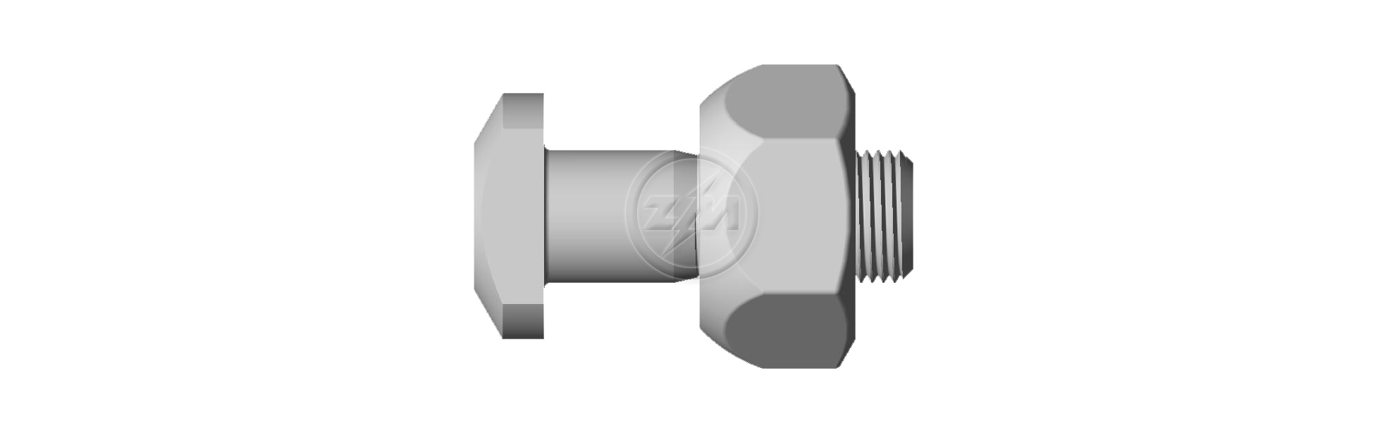 ZM 40.304.35 - Conjunto Parafuso de Roda - TRA ZM 4030435