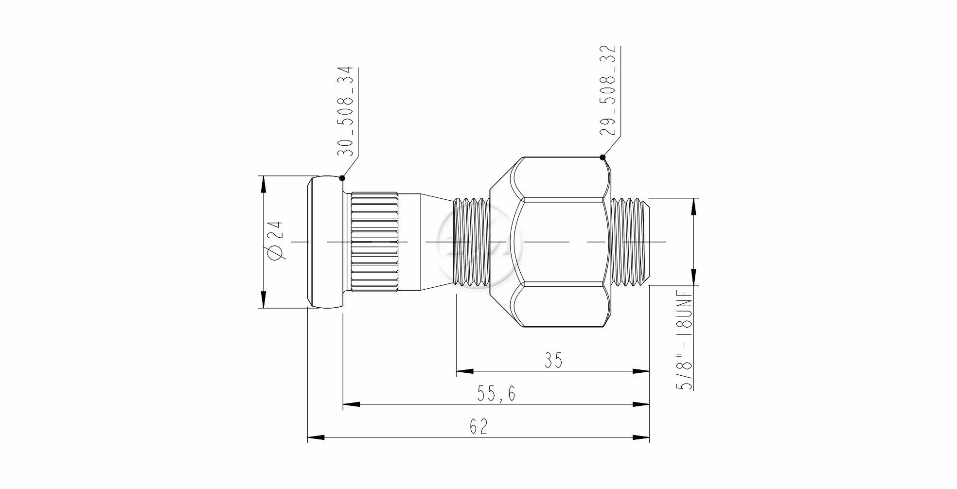 ZM 40.508.34 - Conjunto Parafuso de Roda - TRA