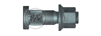 ZM 40.708.01 - Conjunto Parafuso de Roda - DIA (Alum) ZM 4070801