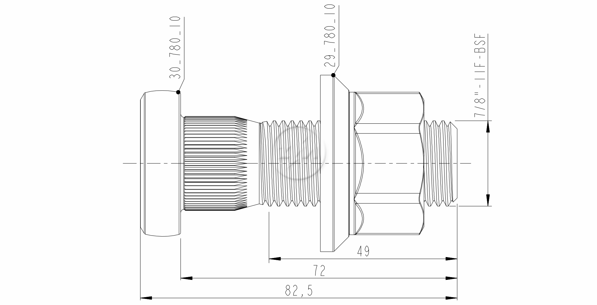 ZM 40.780.10 - Conjunto Parafuso de Roda - DIA