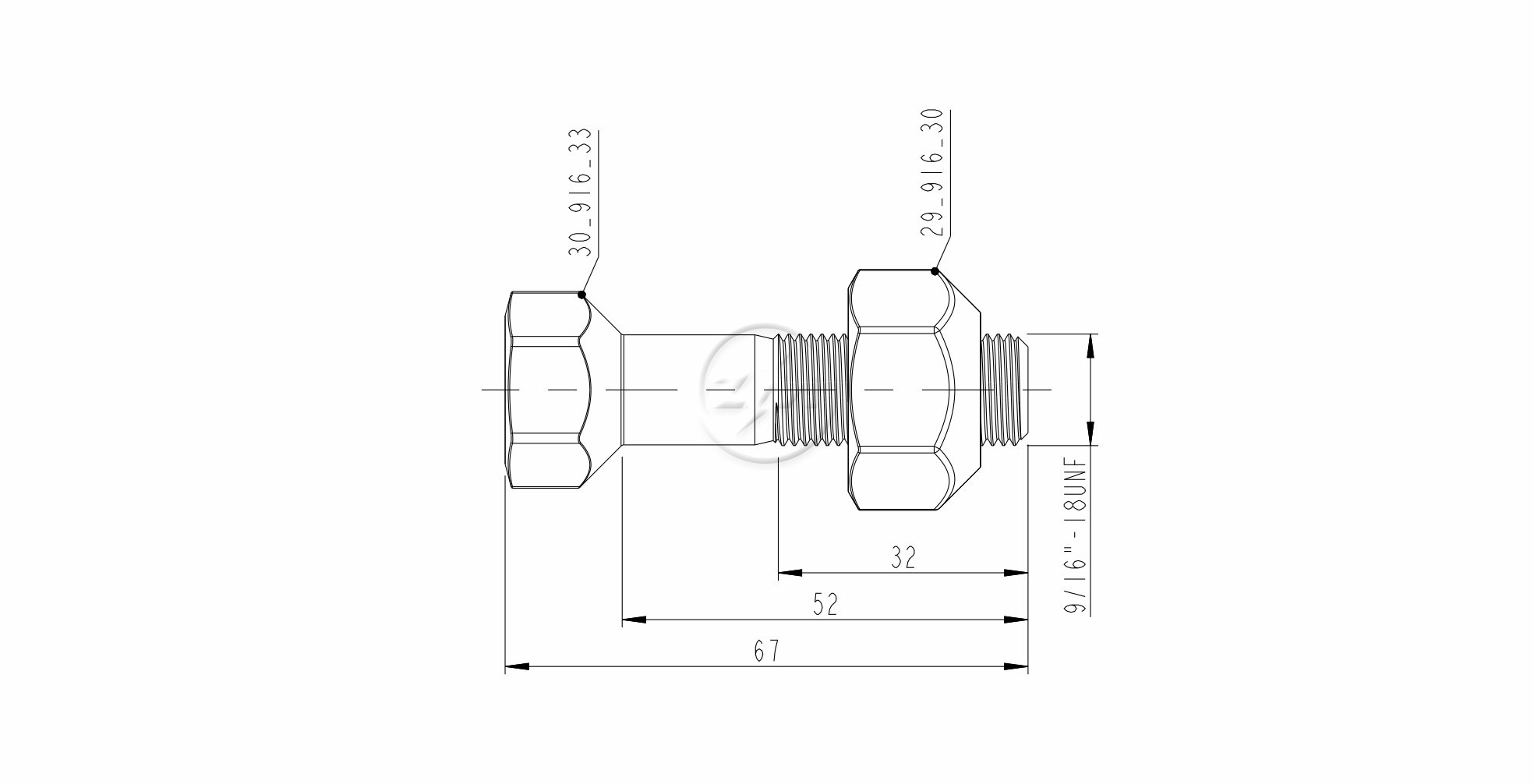 ZM 40.916.33 - Conjunto Parafuso de Roda - DIA