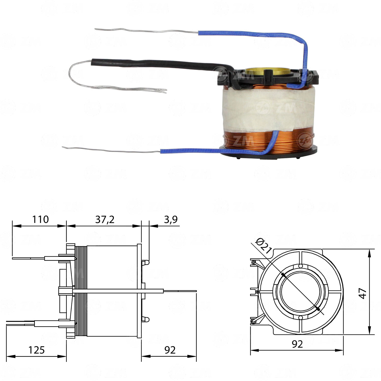 Bobina Reparo ZM 419.93 ZM 41993