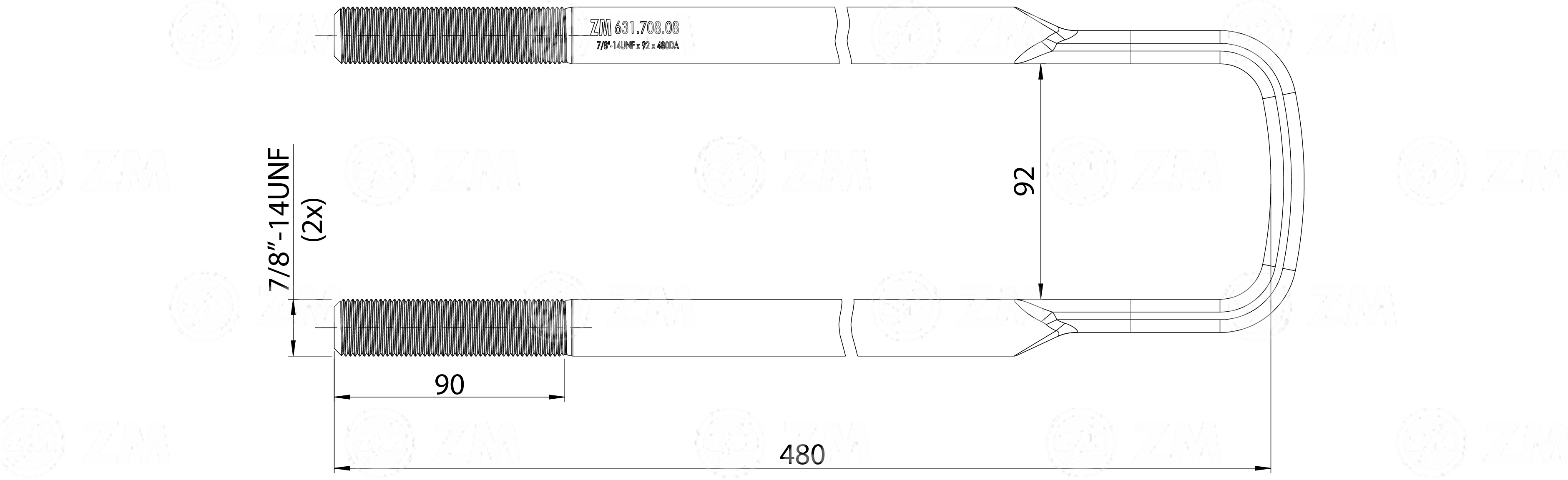 ZM 631.708.08 - Grampo de Mola
