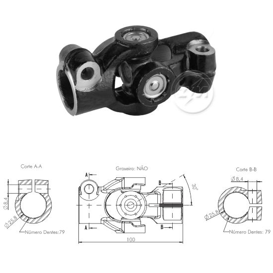 ZM 635.001.30 - JUNTA UNIVERSAL ZM 63500130