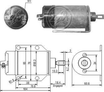 Relé de Partida ZM 720 ZM 720
