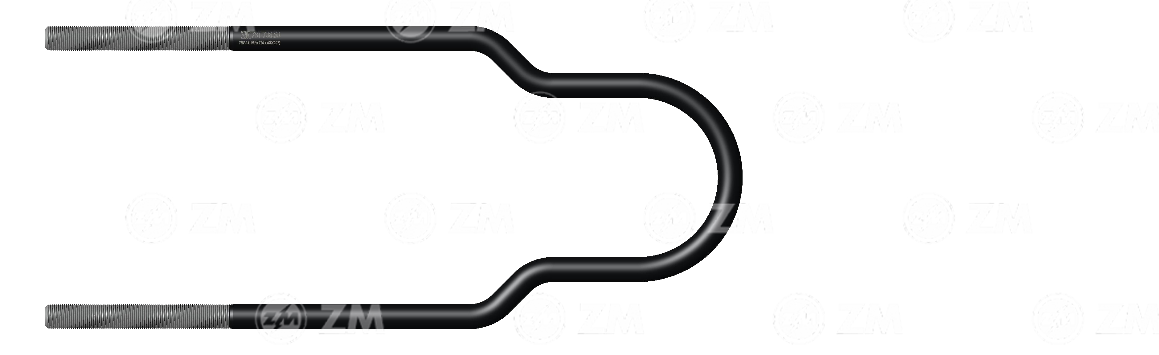 ZM 731.708.50 - Grampo de Mola - Suspensor ZM 73170850
