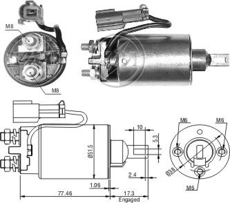 Relé de Partida ZM 799 ZM 799