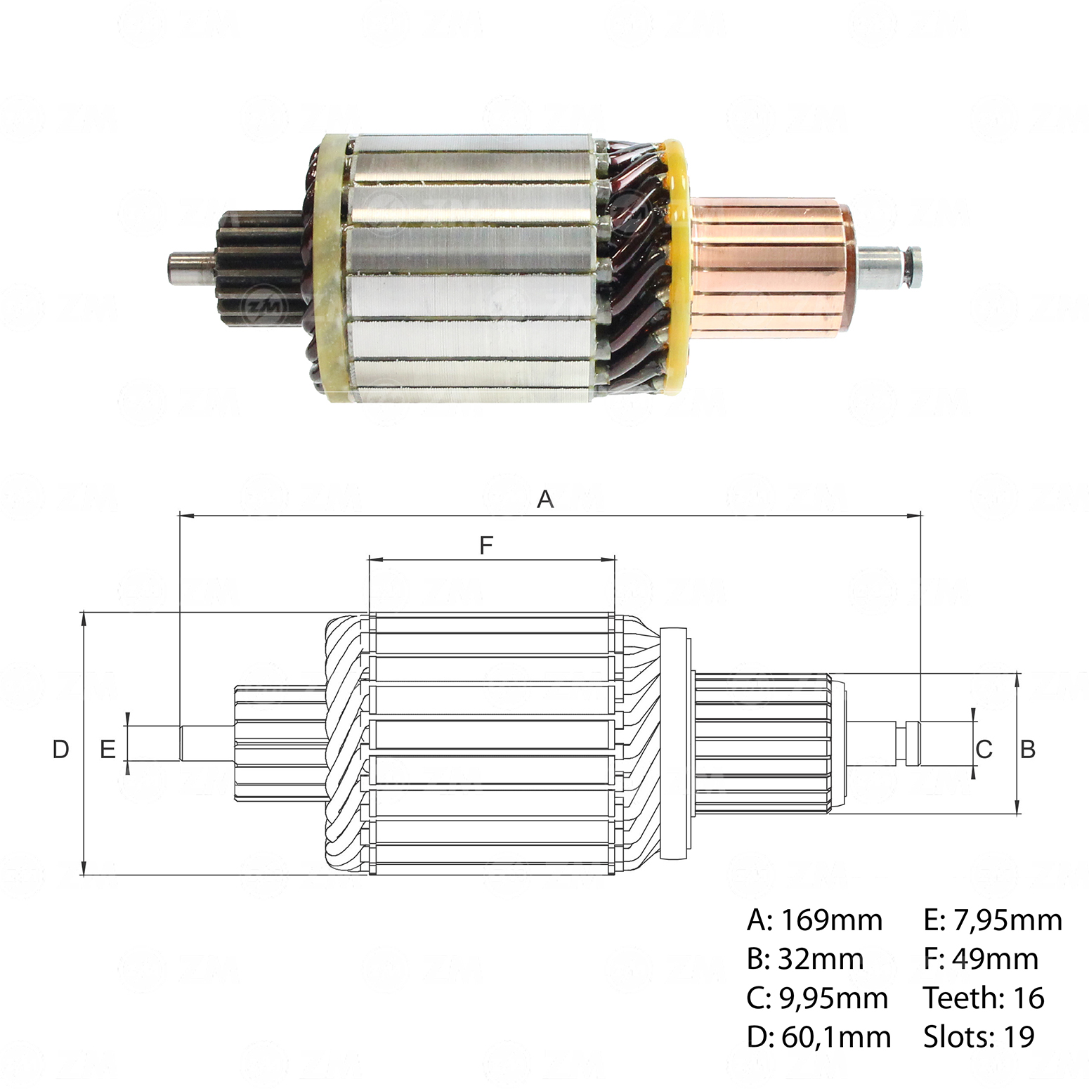 Induzido ZM 83.130.04 ZM 8313004