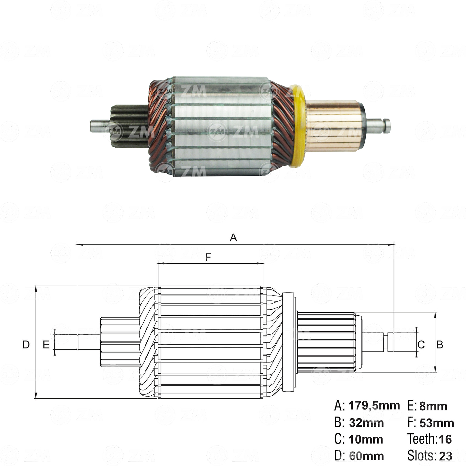 Induzido ZM 83.130.14 ZM 8313014