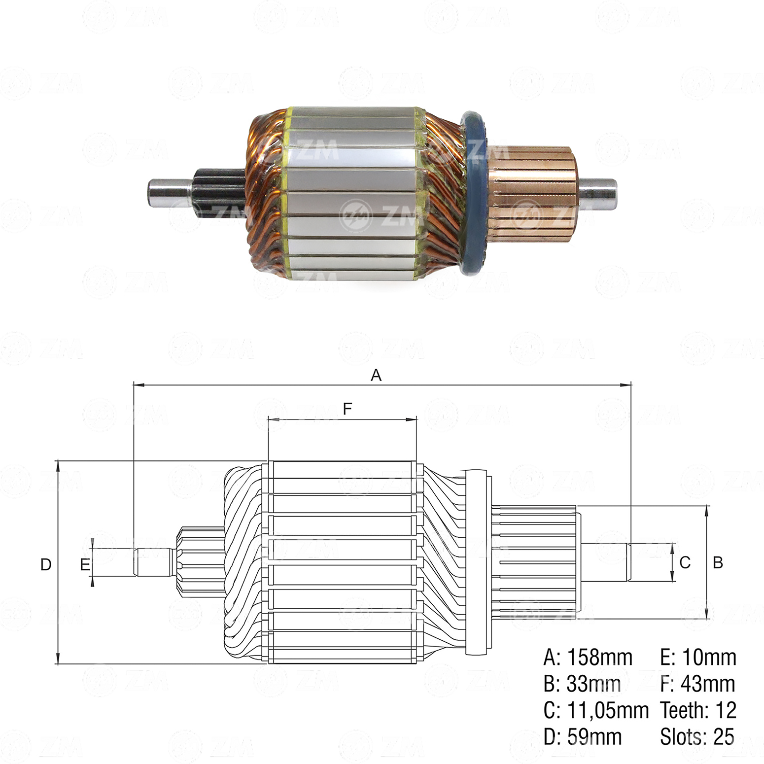 Induzido ZM 83.480.52 ZM 8348052