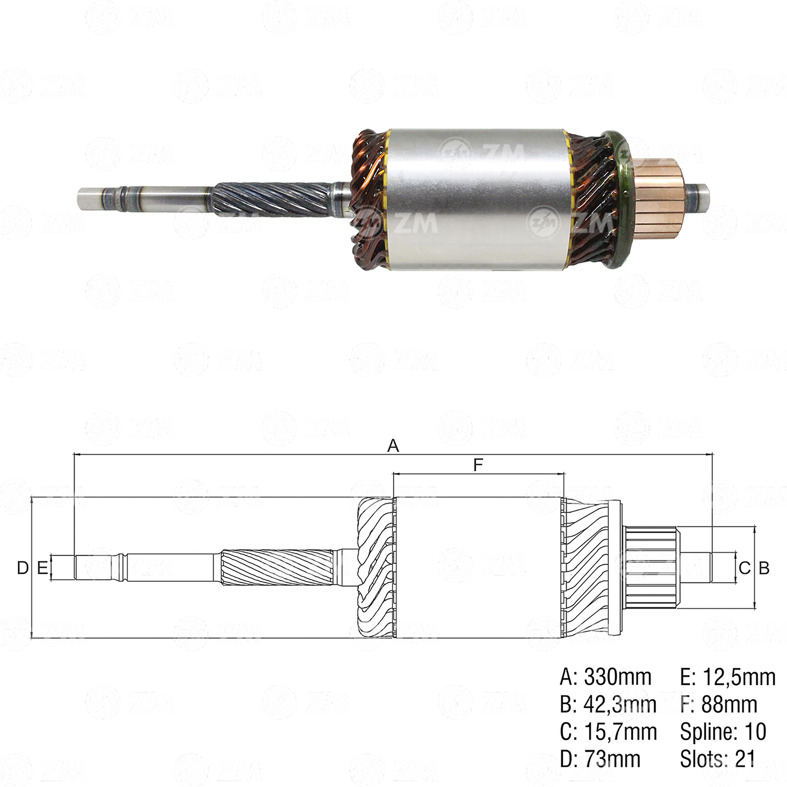 Induzido ZM 83.531.03 ZM 8353103