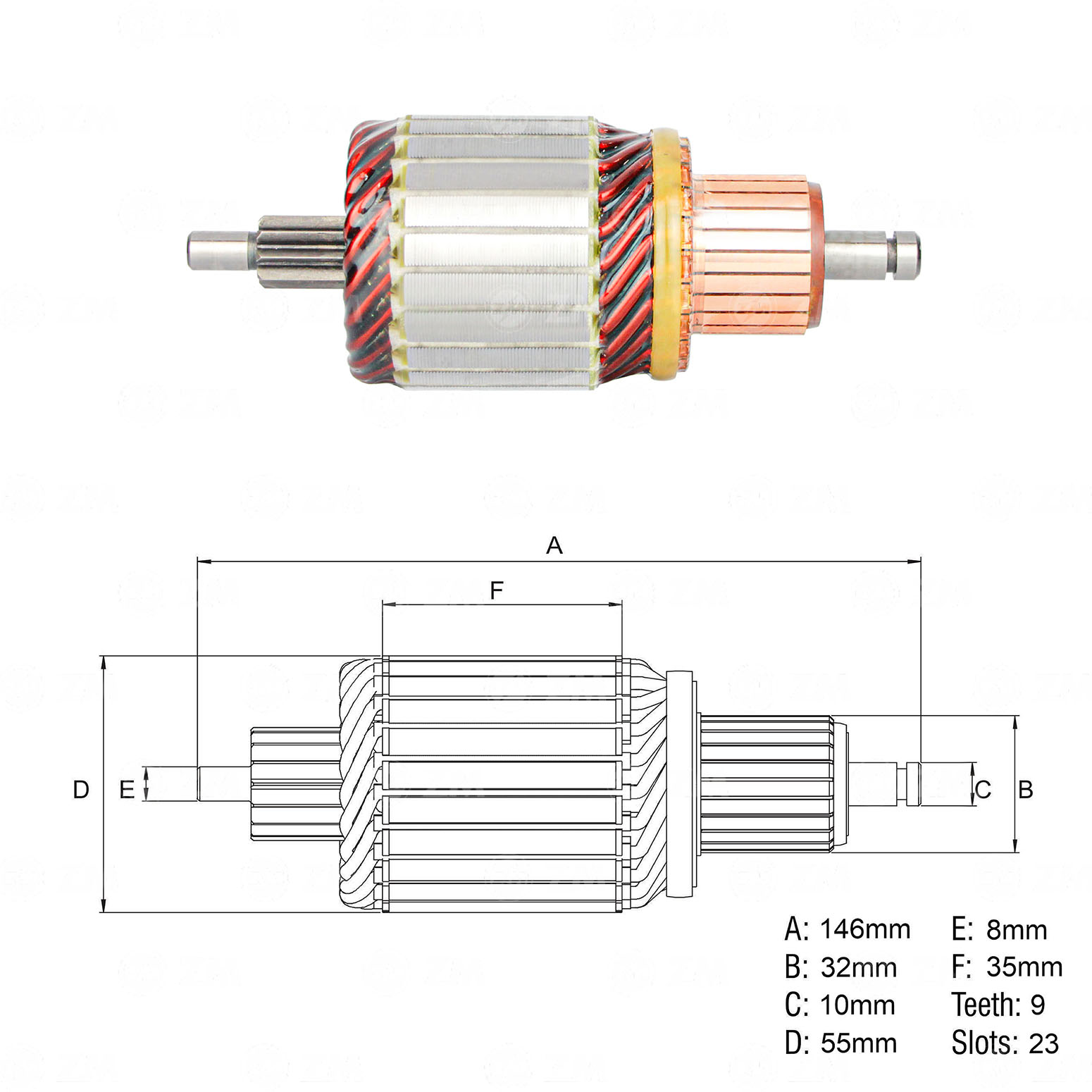 Induzido ZM 83.571.06 ZM 8357106