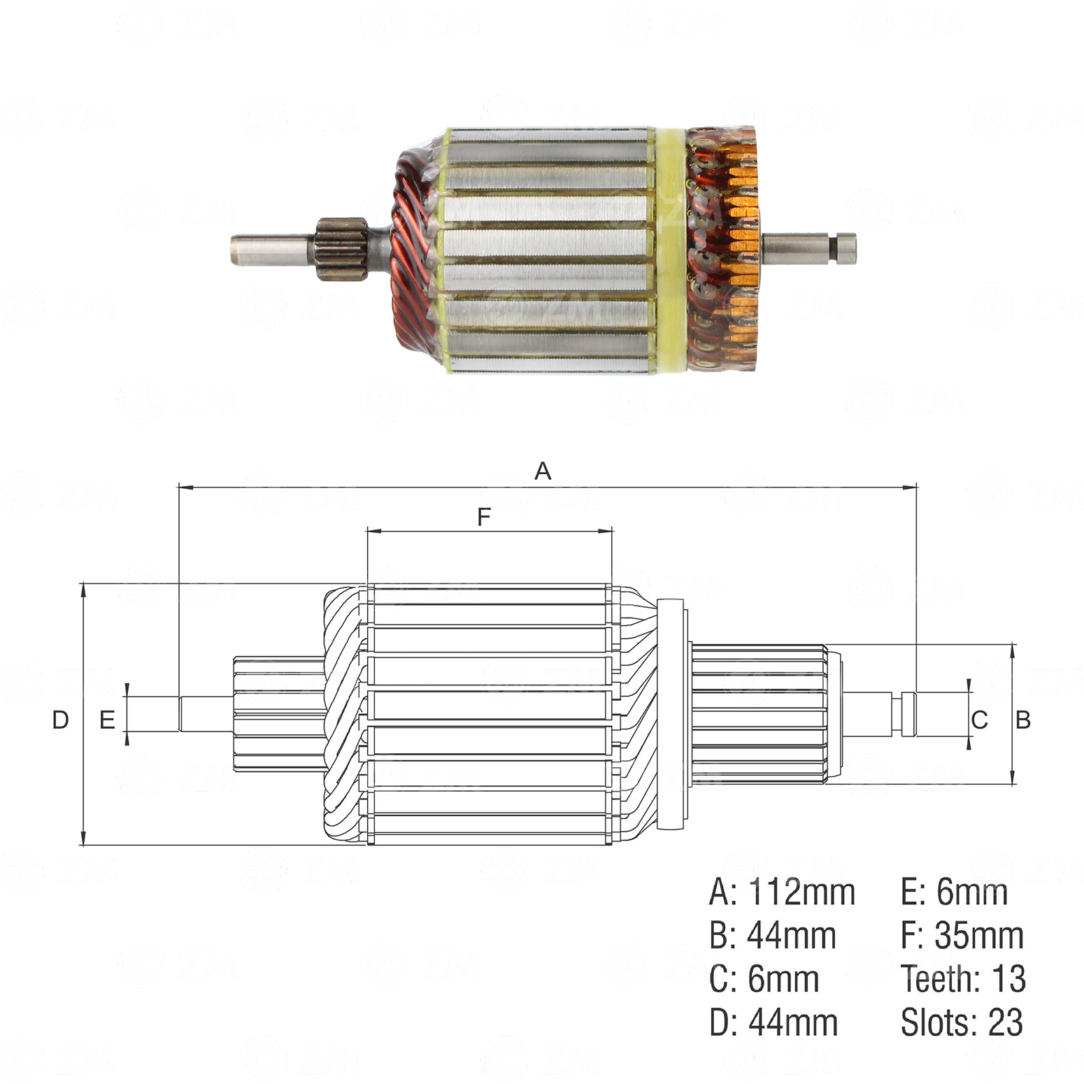 Induzido ZM 83.590.05 ZM 8359005