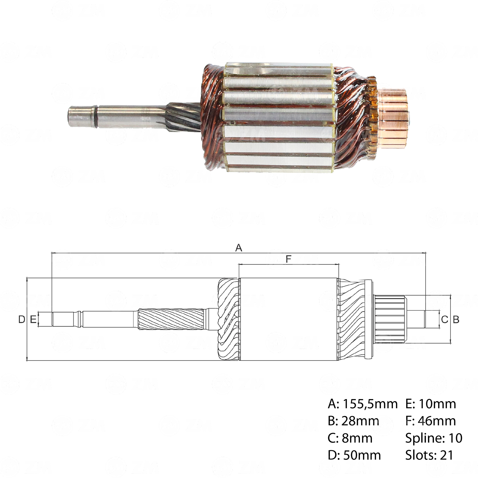 Induzido ZM 83.590.14 ZM 8359014