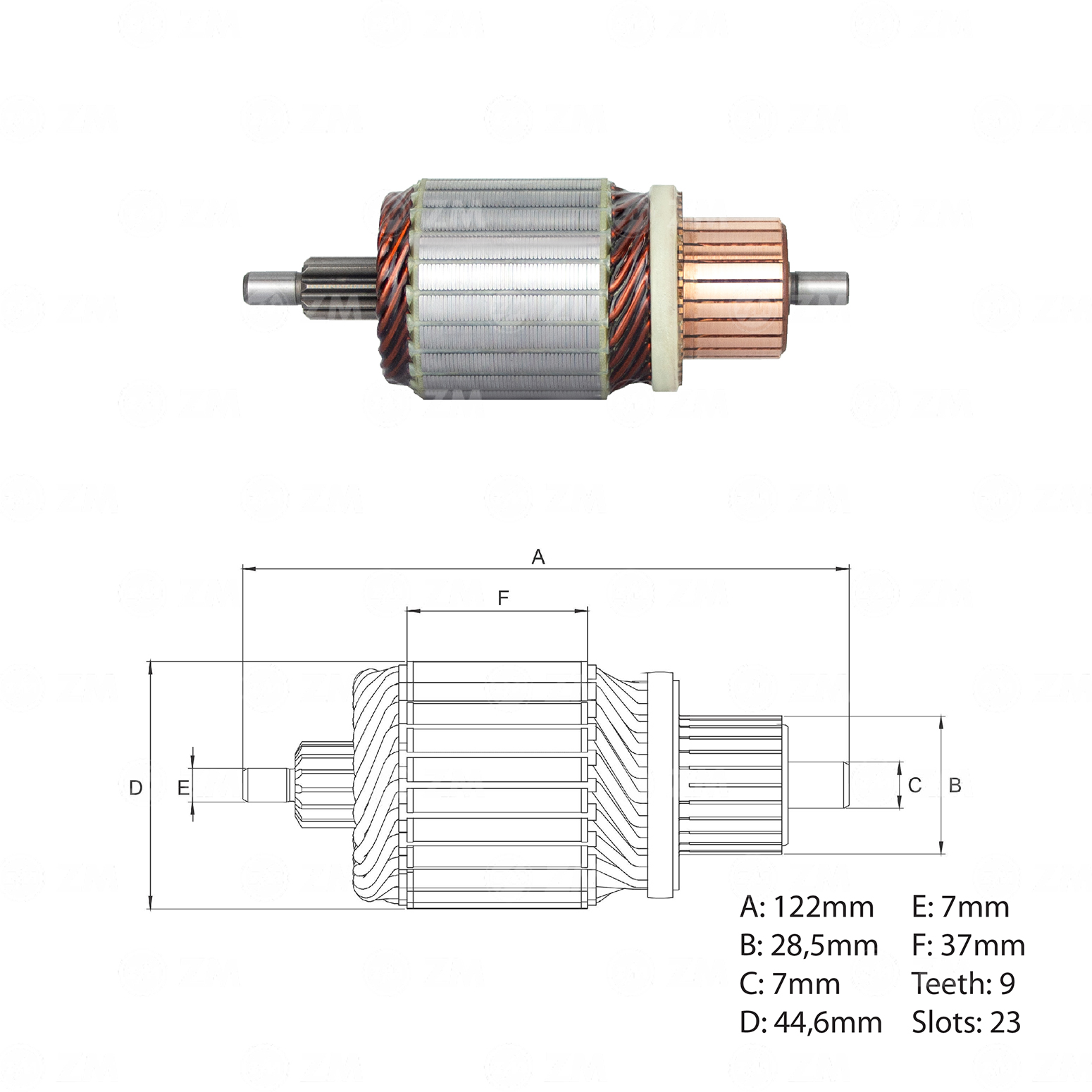 Induzido ZM 83.760.01 ZM 8376001