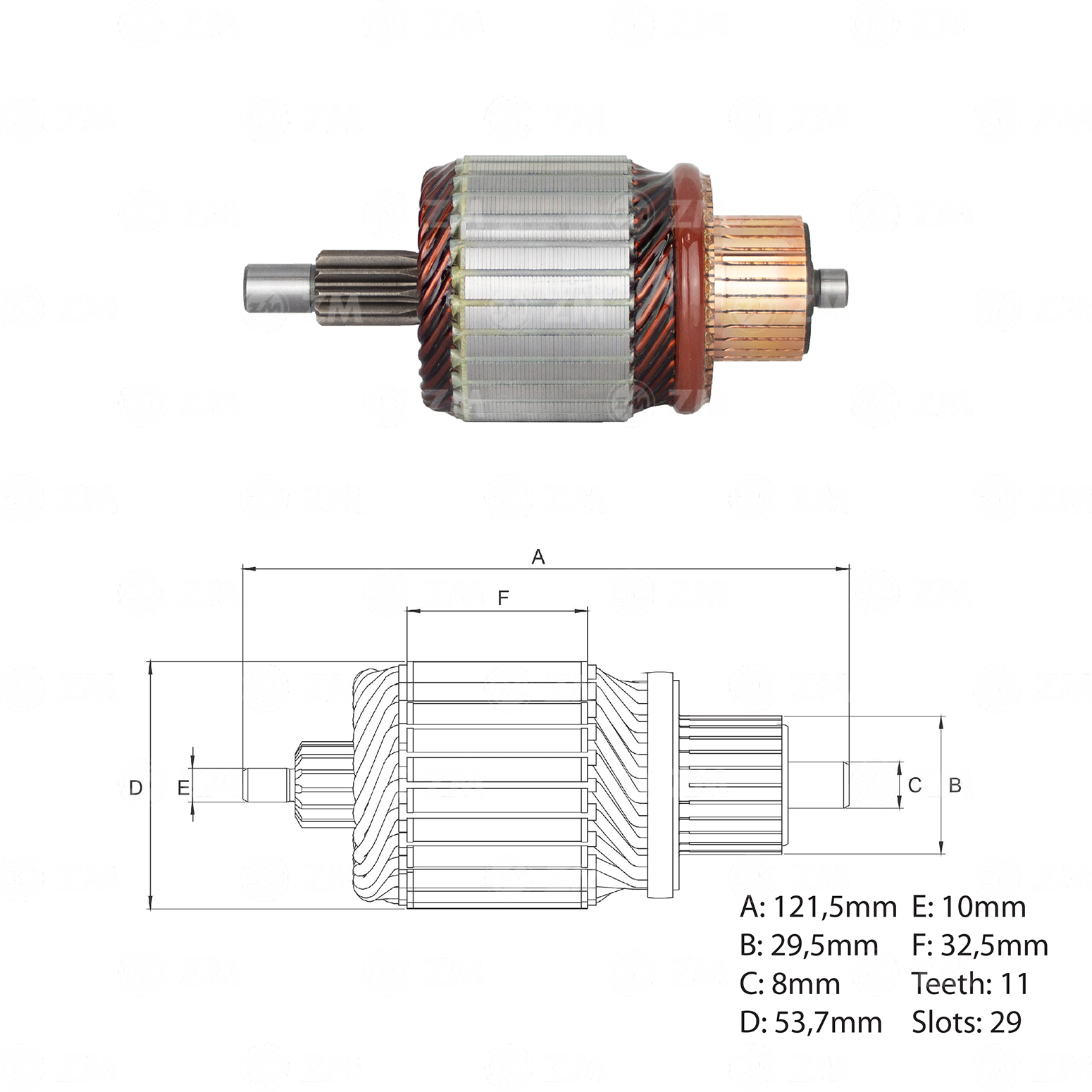 Induzido ZM 83.790.07 ZM 8379007