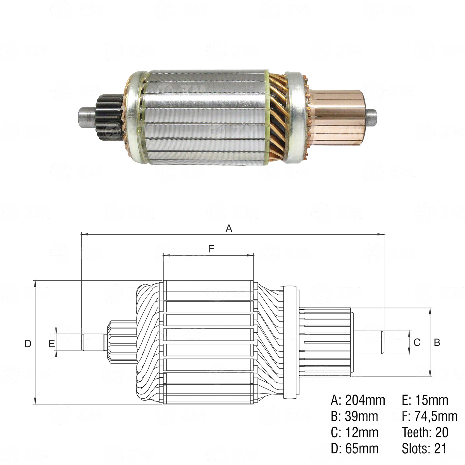 Induzido ZM 83.840.03 ZM 8384003