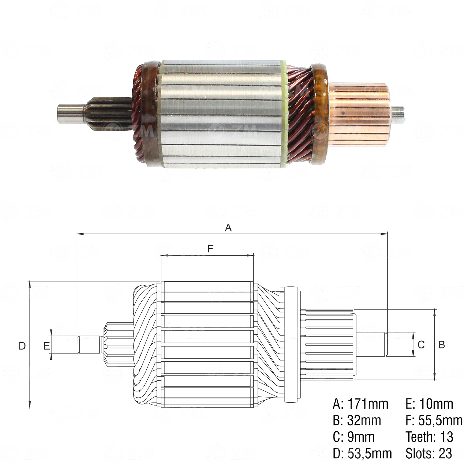 Induzido ZM 83.890.03 ZM 8389003