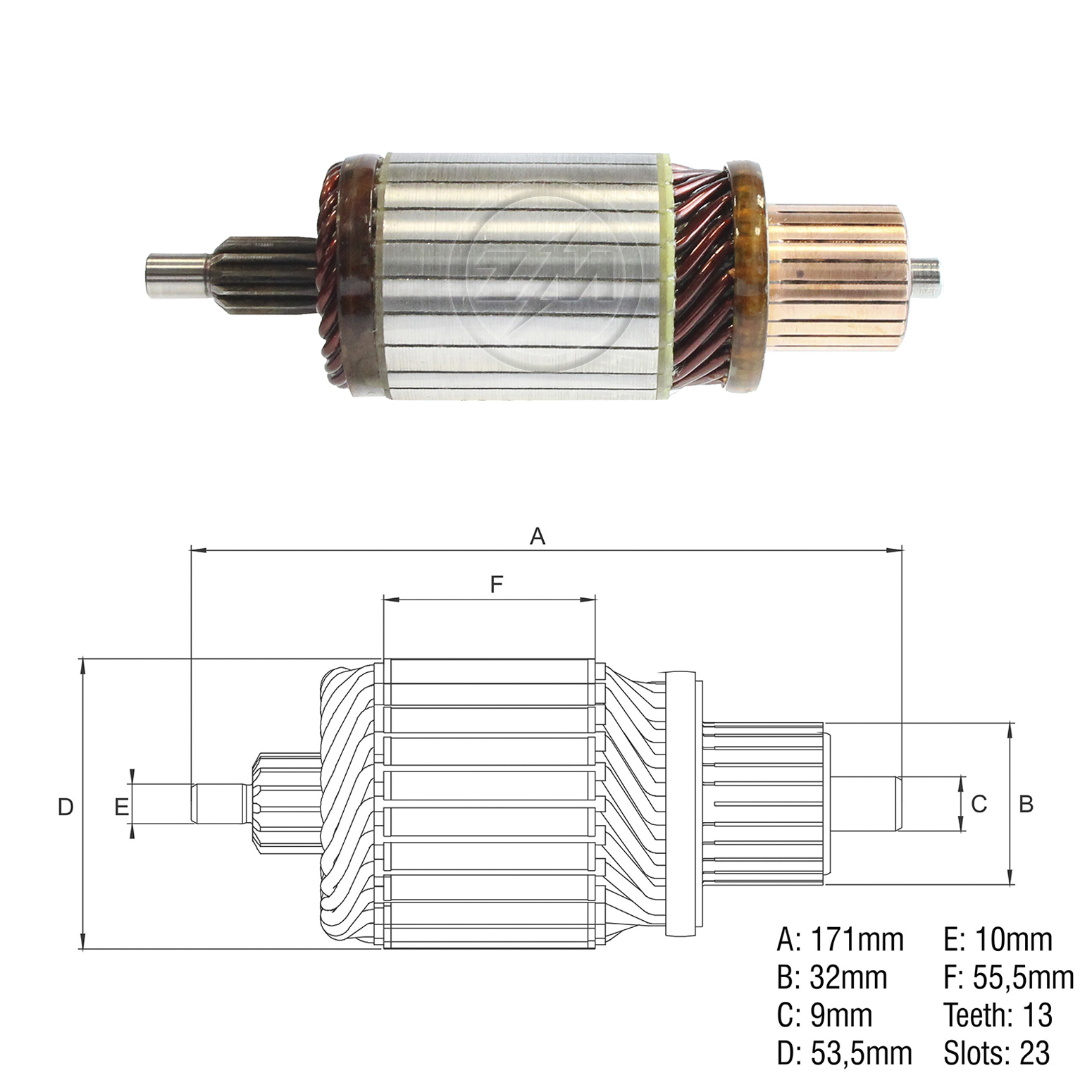 Induzido ZM 83.890.53 ZM 8389053
