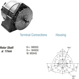 Alternador ZM 90.101.03 ZM 9010103