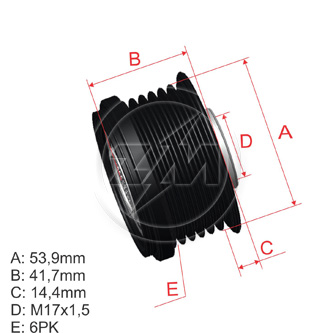 Polia OAP ZM 96.010.13 ZM 9601013