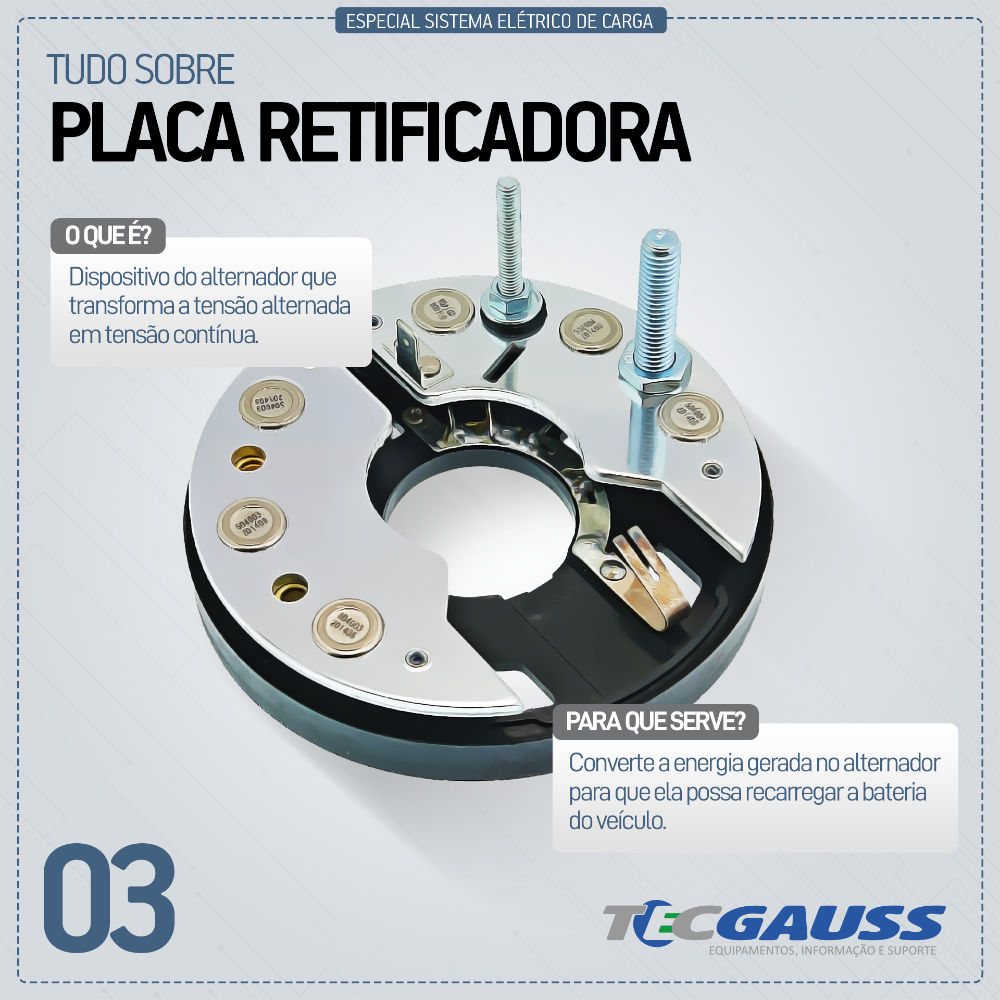PONTE RETIFICADORA 12V