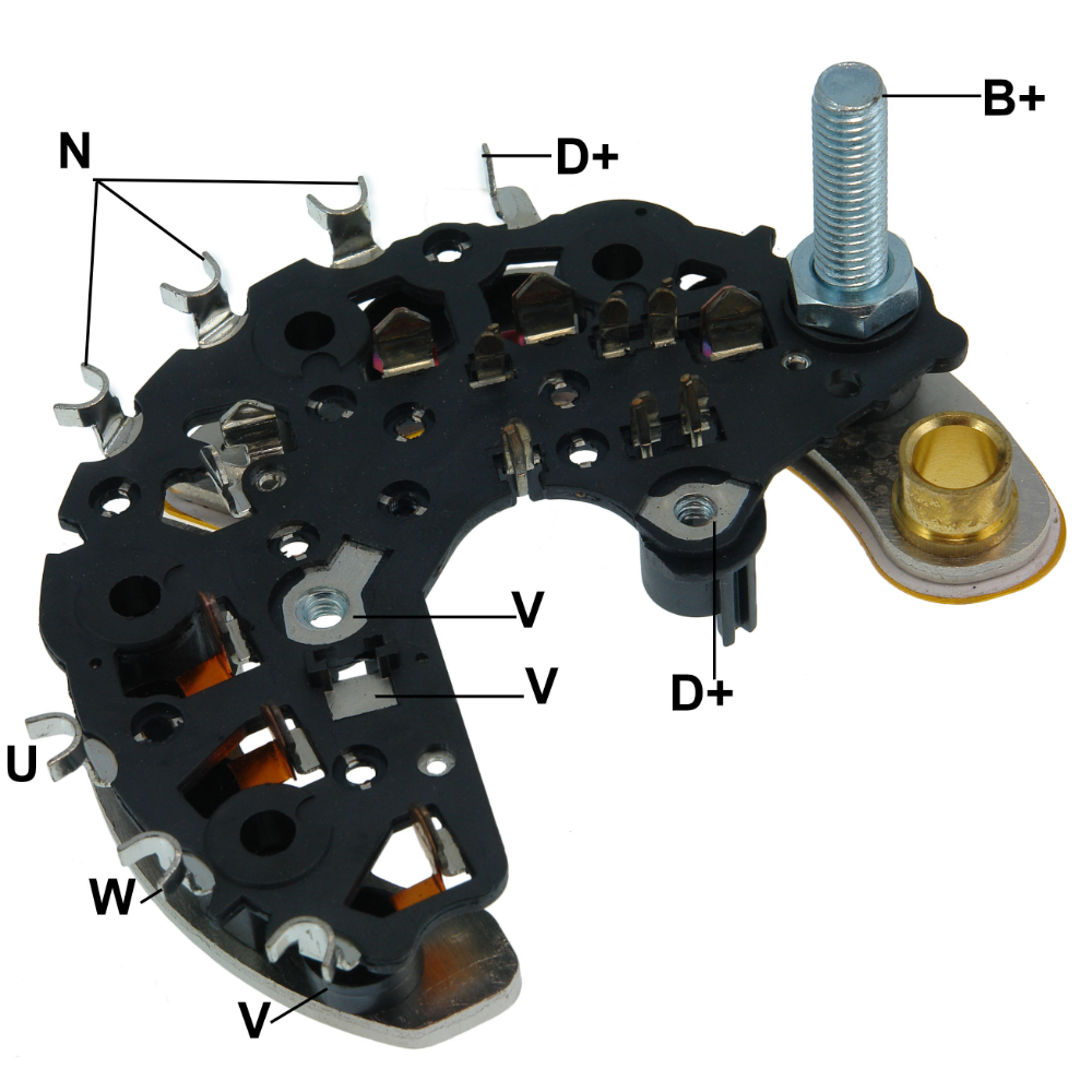 PONTE RETIFICADORA 12V AVALANCHE GAUSS GA1843