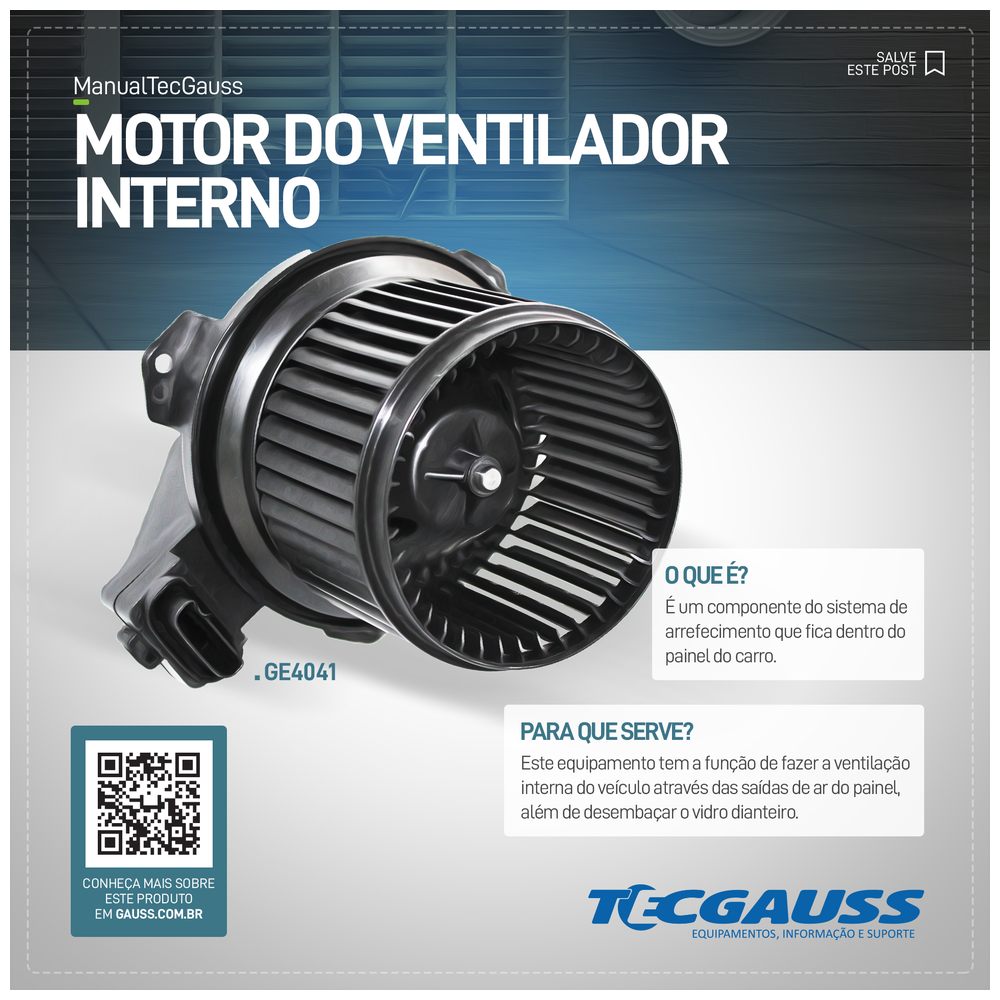 MOTOR DO VENTILADOR INTERNO