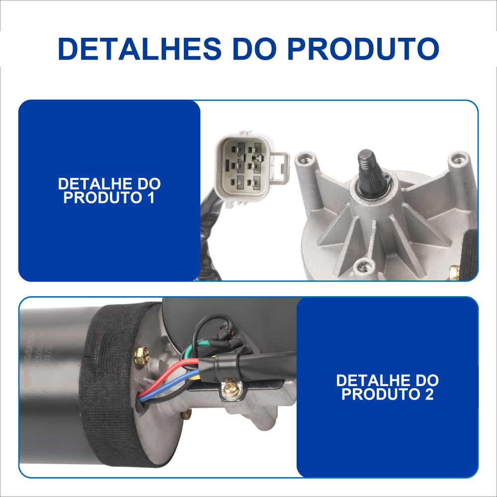MOTOR DO LIMPADOR DE VIDRO 24V