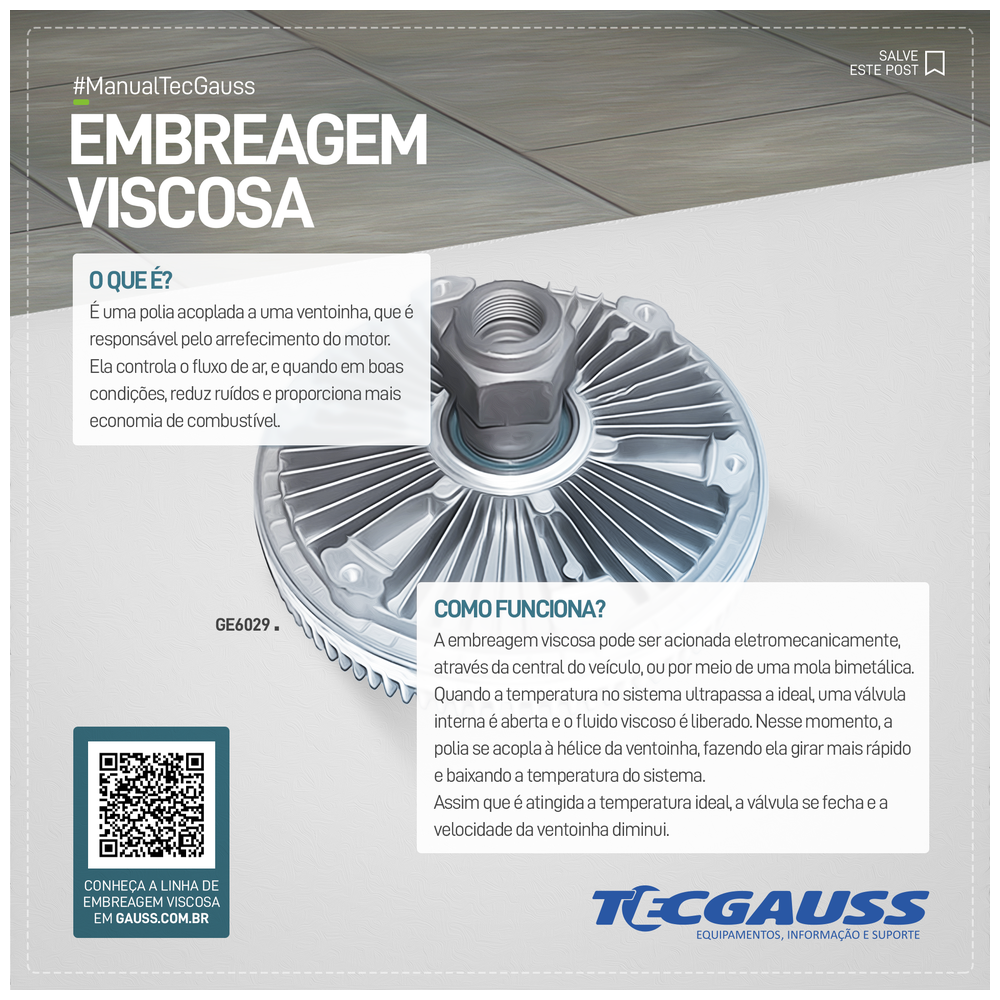 EMBREAGEM VISCOSA