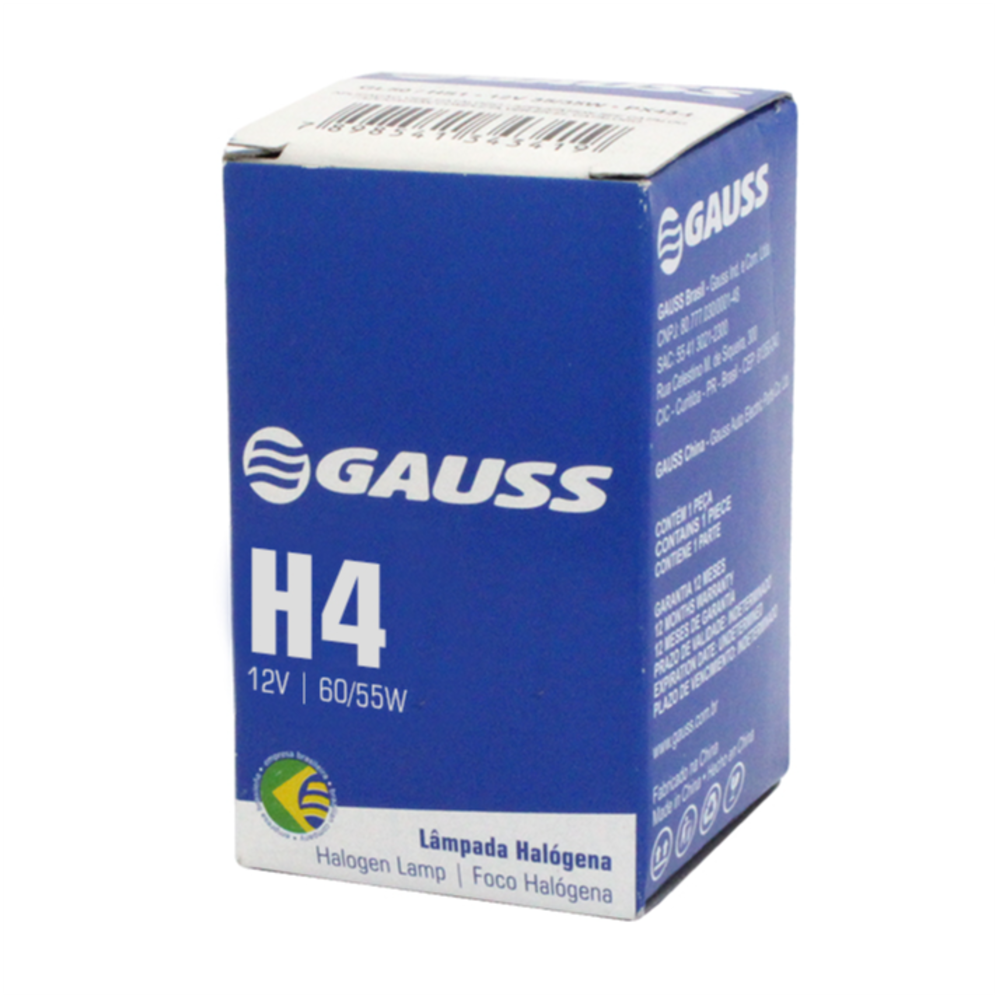 LÂMPADA 12V 60 / 55W P43T