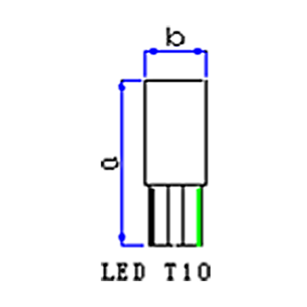 LÂMPADA 24V 1,03W W2,1X9,5D GAUSS GL322LED