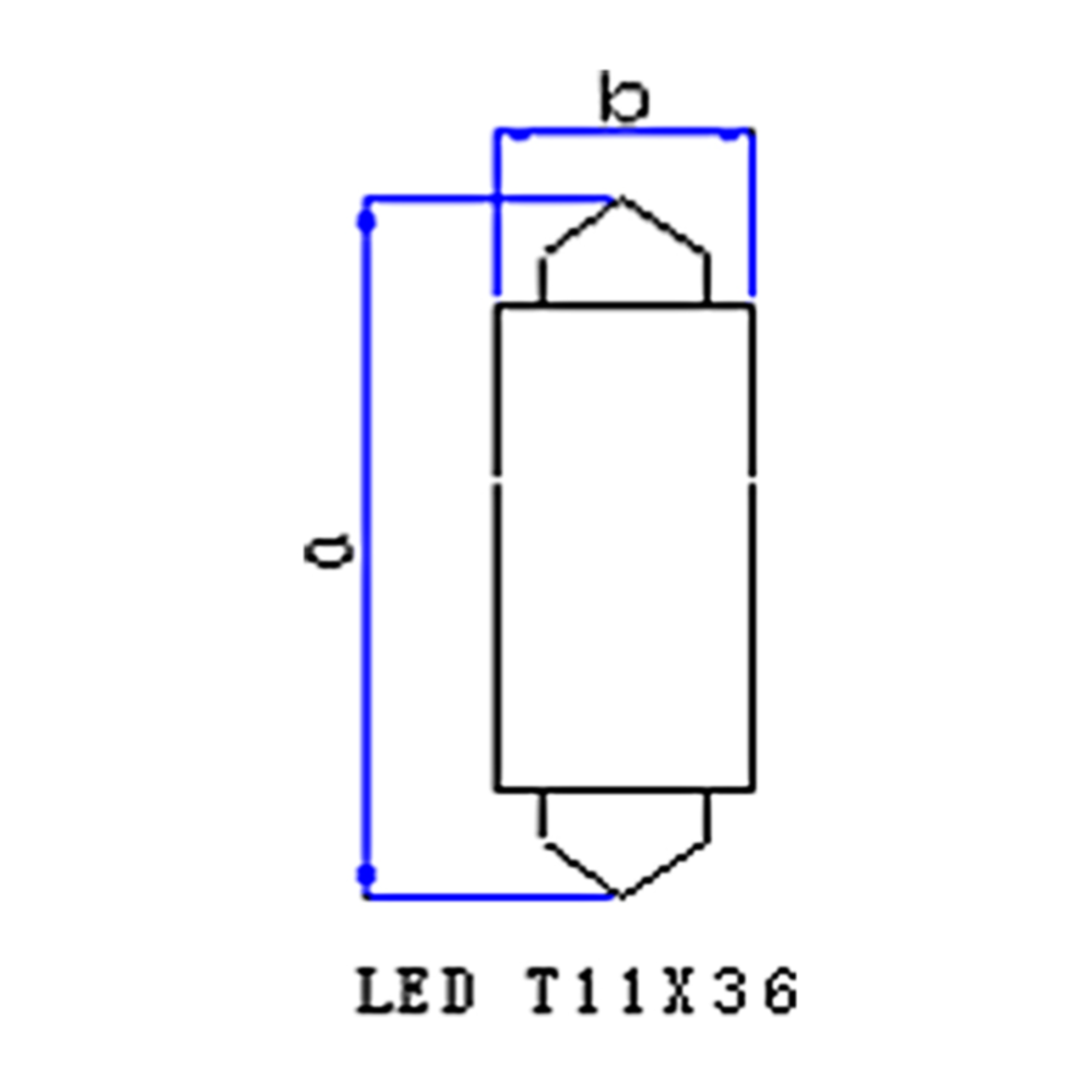 LÂMPADA 24V 1,40W SV8,5 GAUSS GL331LED