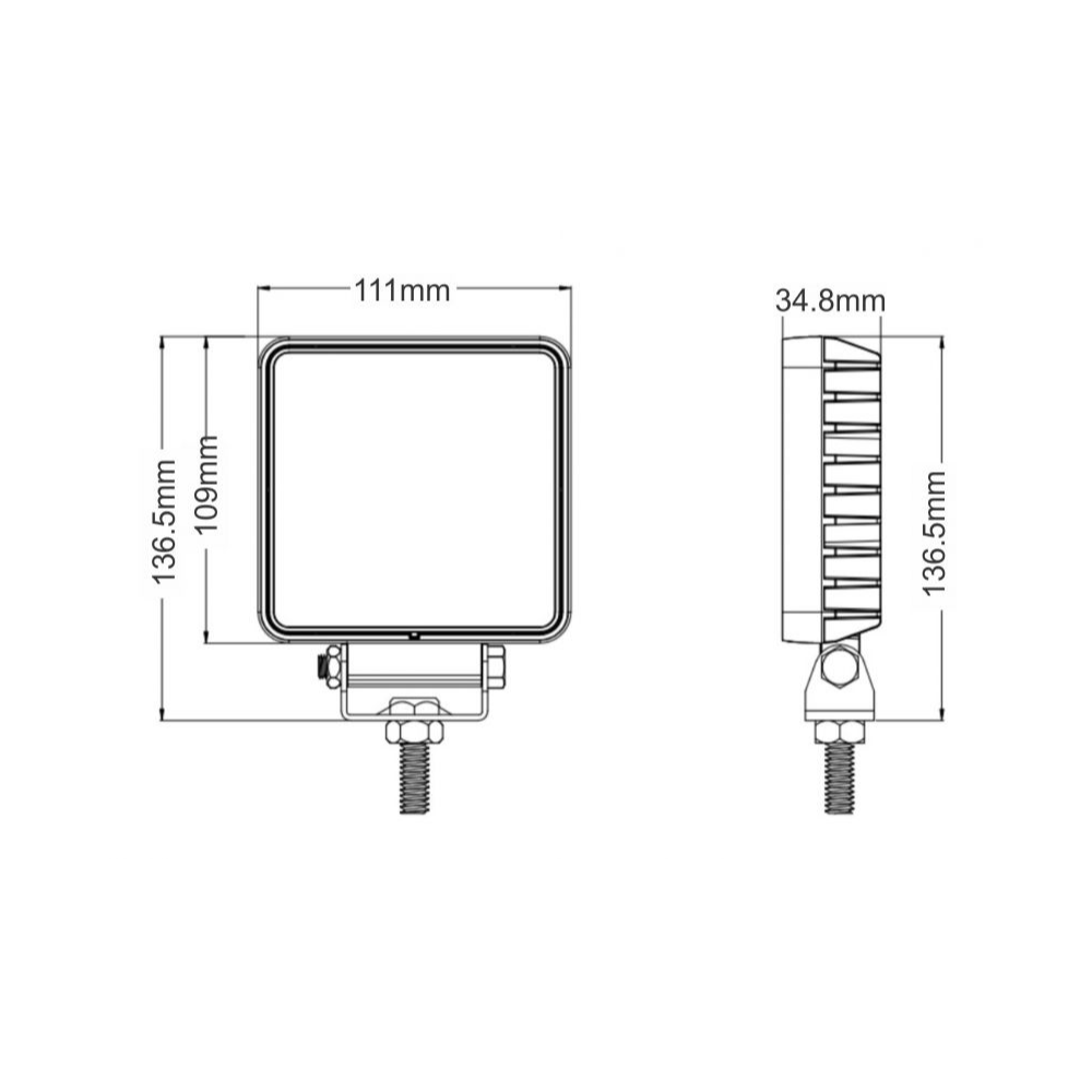 FAROL DE MILHA 932V