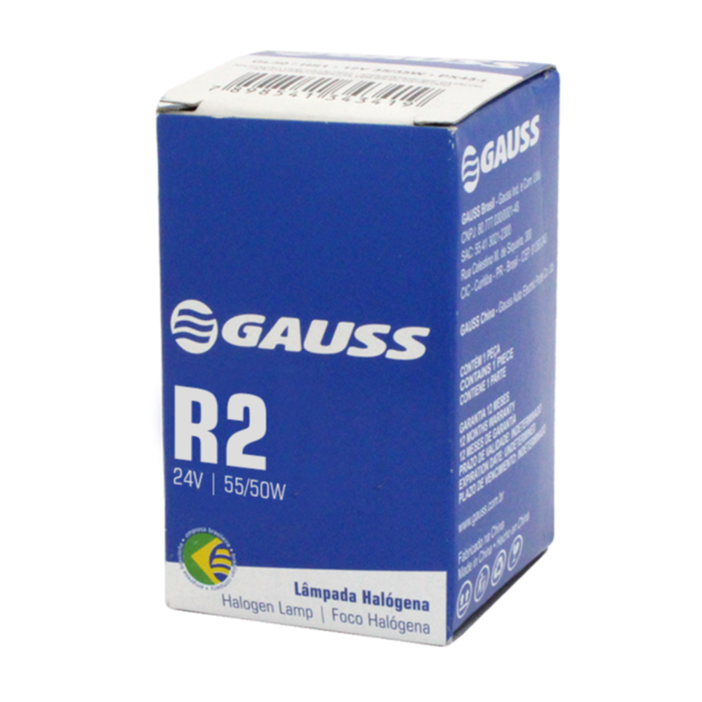 LÂMPADA 24V 50 / 55W P45T