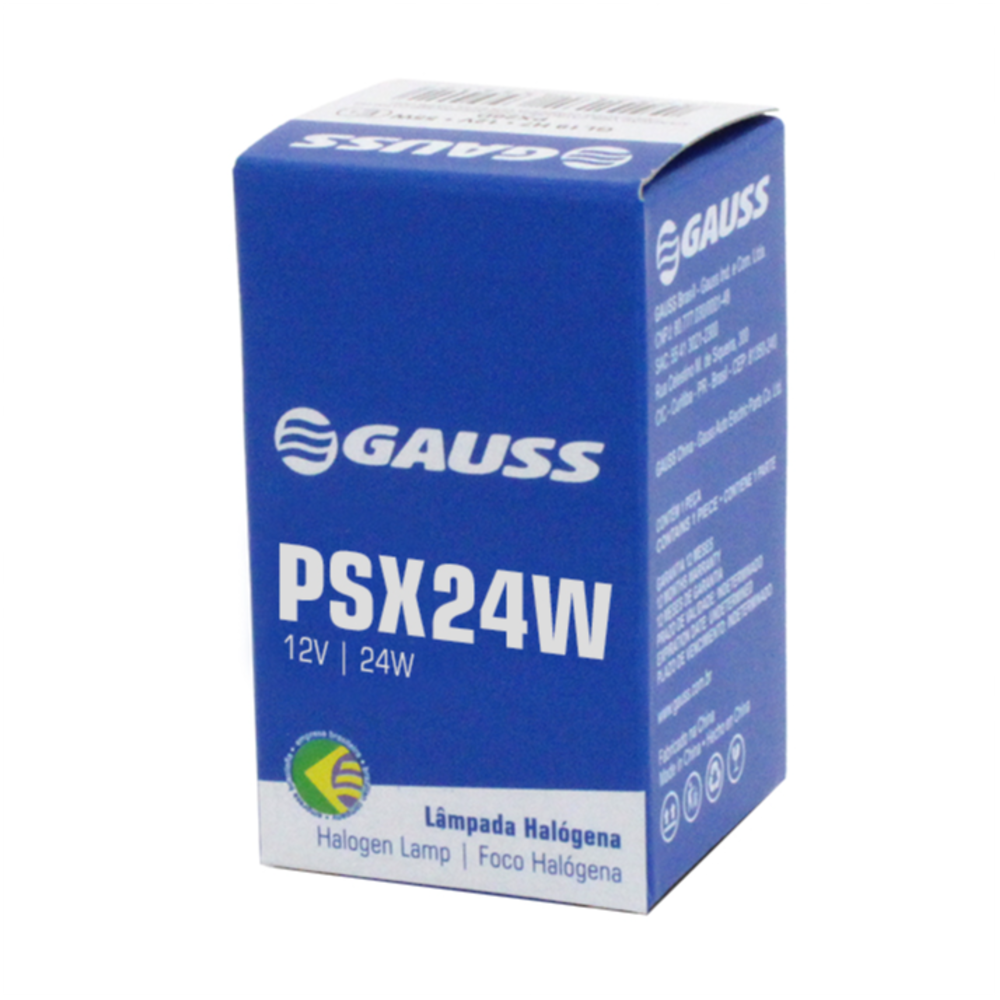 LÂMPADA 12V 24W PG20/7