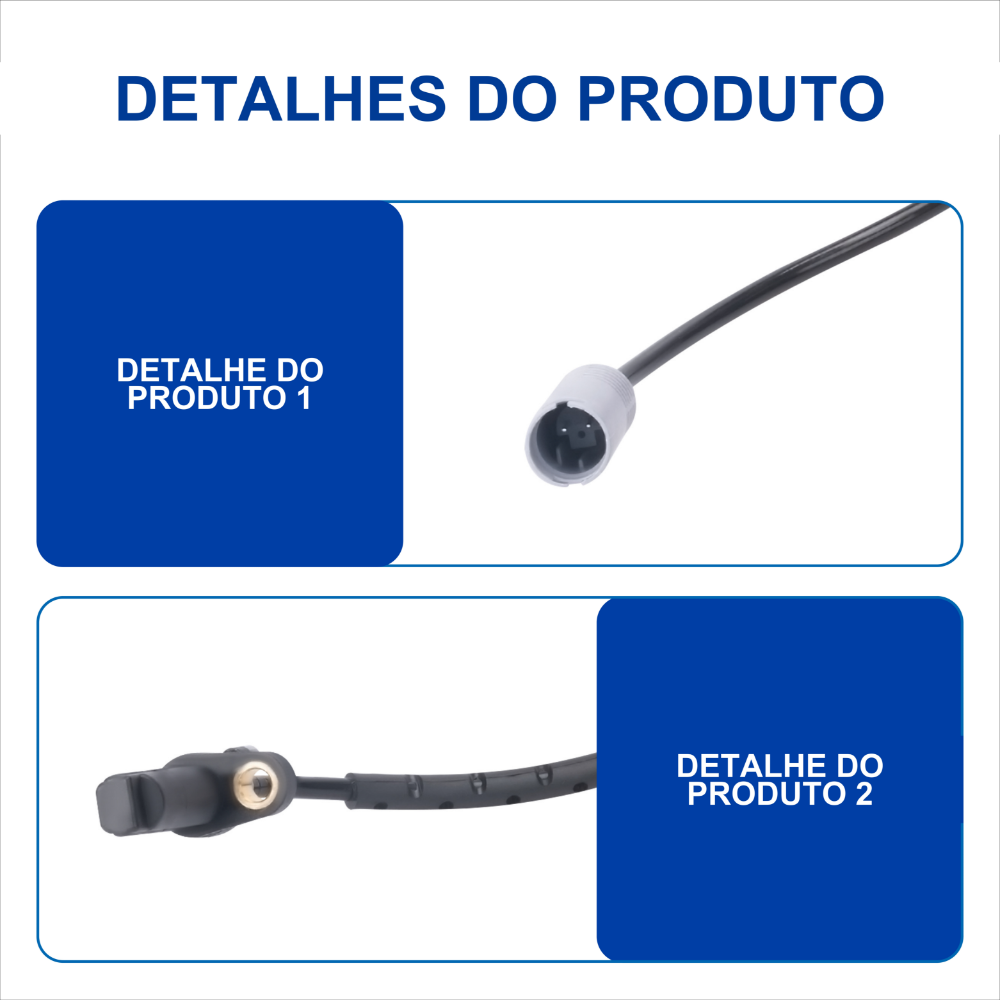 SENSOR ABS TRASEIRO 12V