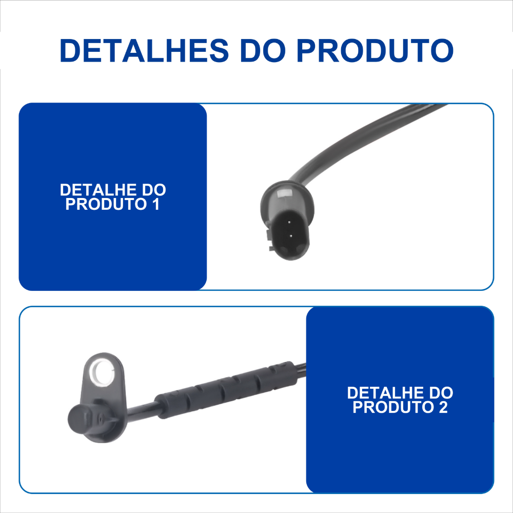 SENSOR ABS DIANTEIRO 12V
