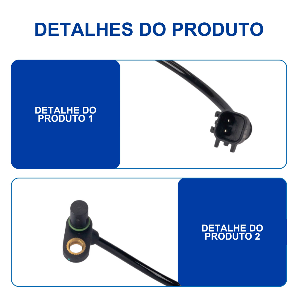 SENSOR ABS DIANTEIRO 12V