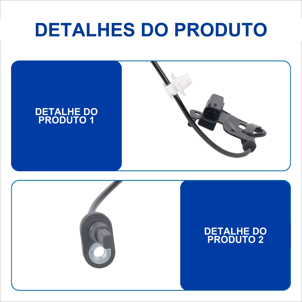 SENSOR ABS DIANTEIRO 12V